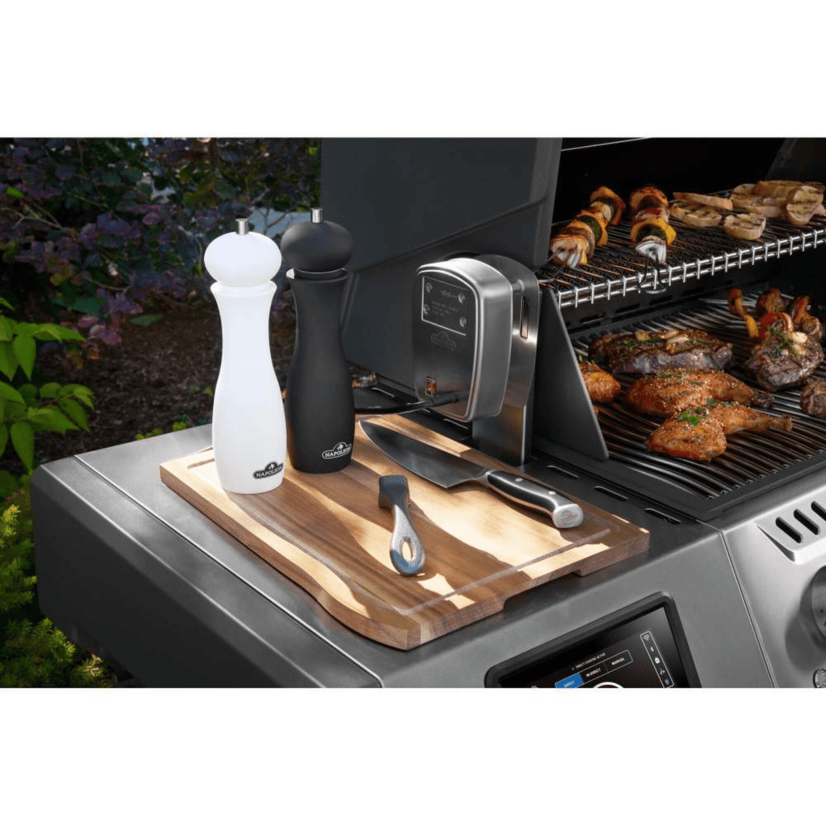 Napoleon Prestige PRO™ 500, Connected, Edelstahl, inkl. Drehspieß - Grillstar.deNapoleon Prestige PRO™ 500, Connected, Edelstahl, inkl. DrehspießNapoleonGrillstar.de