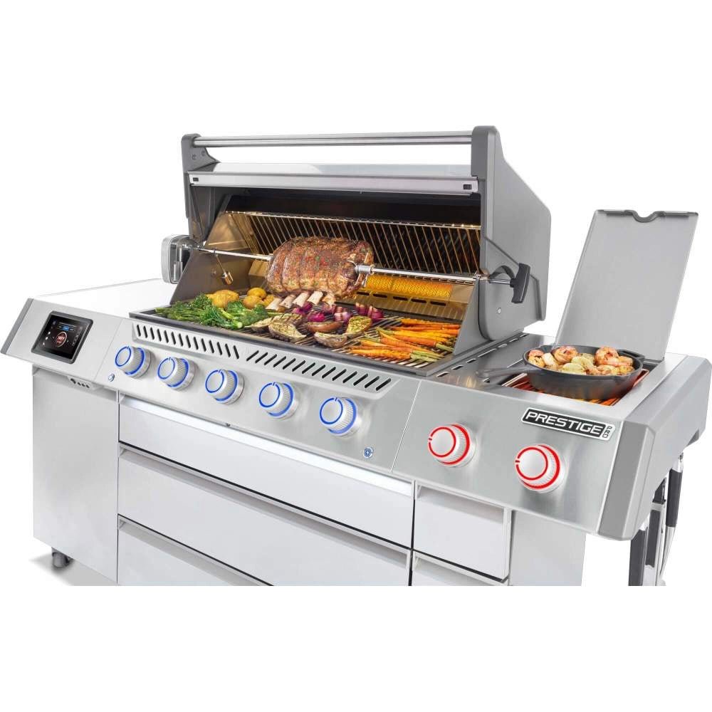 Napoleon Prestige PRO 665 Connected Gasgrill inkl. Drehspieß & elektrischer Räucherbox - Grillstar.deNapoleon Prestige PRO 665 Connected Gasgrill inkl. Drehspieß & elektrischer RäucherboxNapoleonGrillstar.de