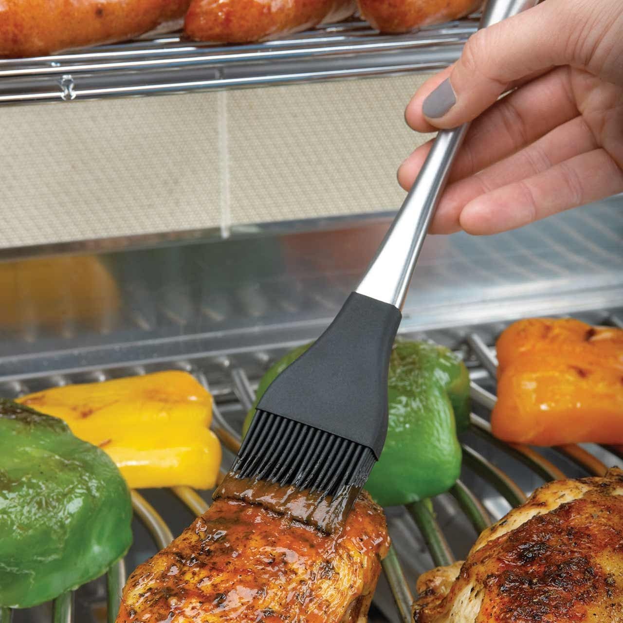 Napoleon PRO Edelstahl Pinsel mit Silikonborsten - Grillstar.deNapoleon PRO Edelstahl Pinsel mit SilikonborstenNapoleonGrillstar.de550050629162550057