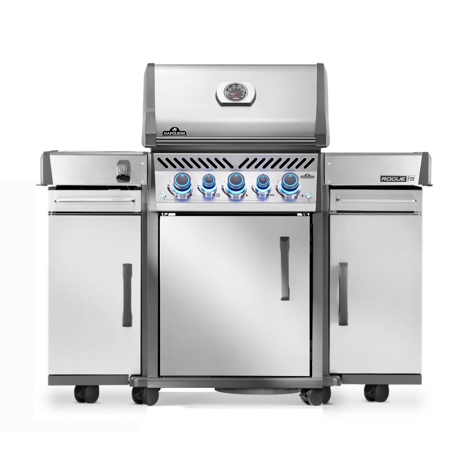 Napoleon Rogue PRO - S 425 mit Edelstahl Rosten, Edelstahl inkl. Seitenschränken - Grillstar.deNapoleon Rogue PRO - S 425 mit Edelstahl Rosten, Edelstahl inkl. SeitenschränkenGrillbundleNapoleonGrillstar.de
