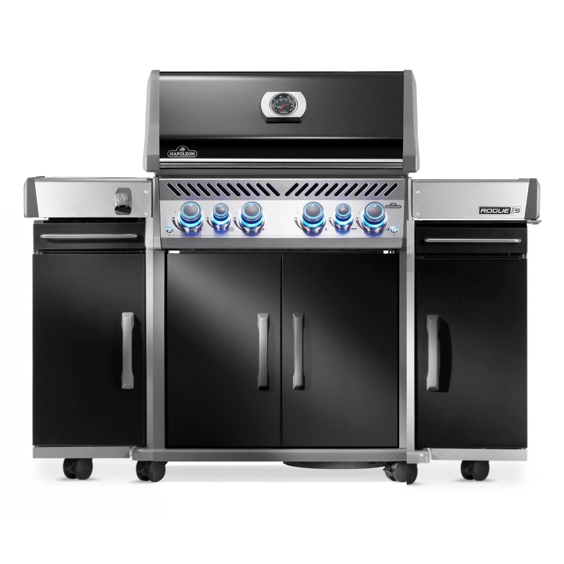 Napoleon Rogue PRO - S 525 mit Gußrosten, Schwarz inkl. 2 Seitenschränken - Grillstar.deNapoleon Rogue PRO - S 525 mit Gußrosten, Schwarz inkl. 2 SeitenschränkenGrillbundleNapoleonGrillstar.de