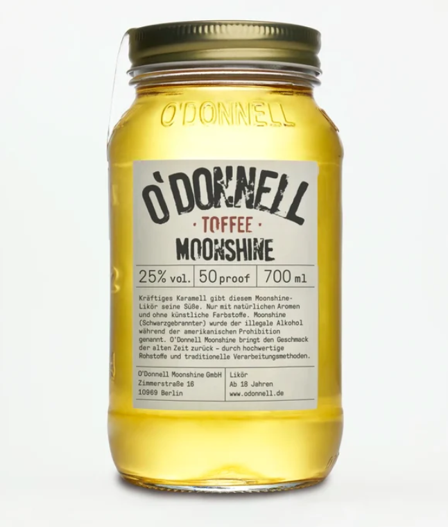 O'Donnell Moonshine Toffee Likör - 25% vol.