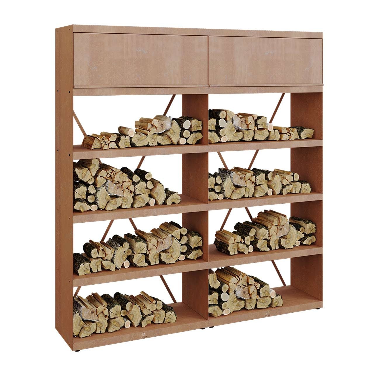 OFYR Wood Storage Corten 200 - Grillstar.deOFYR Wood Storage Corten 200OFYRGrillstar.deWS - 2003291204101052