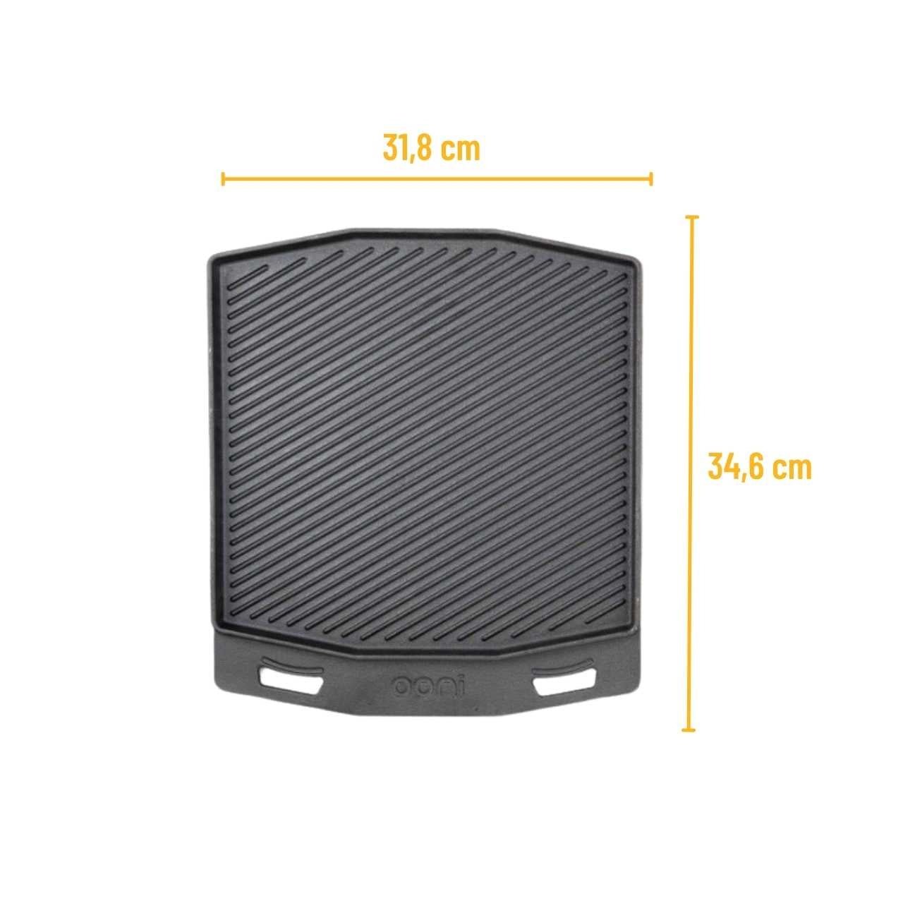 Ooni Gusseisenpfanne - doppelseitige Grizzler - Platte - Grillstar.deOoni Gusseisenpfanne - doppelseitige Grizzler - PlatteOoniGrillstar.deUU - P0A0005060568342573