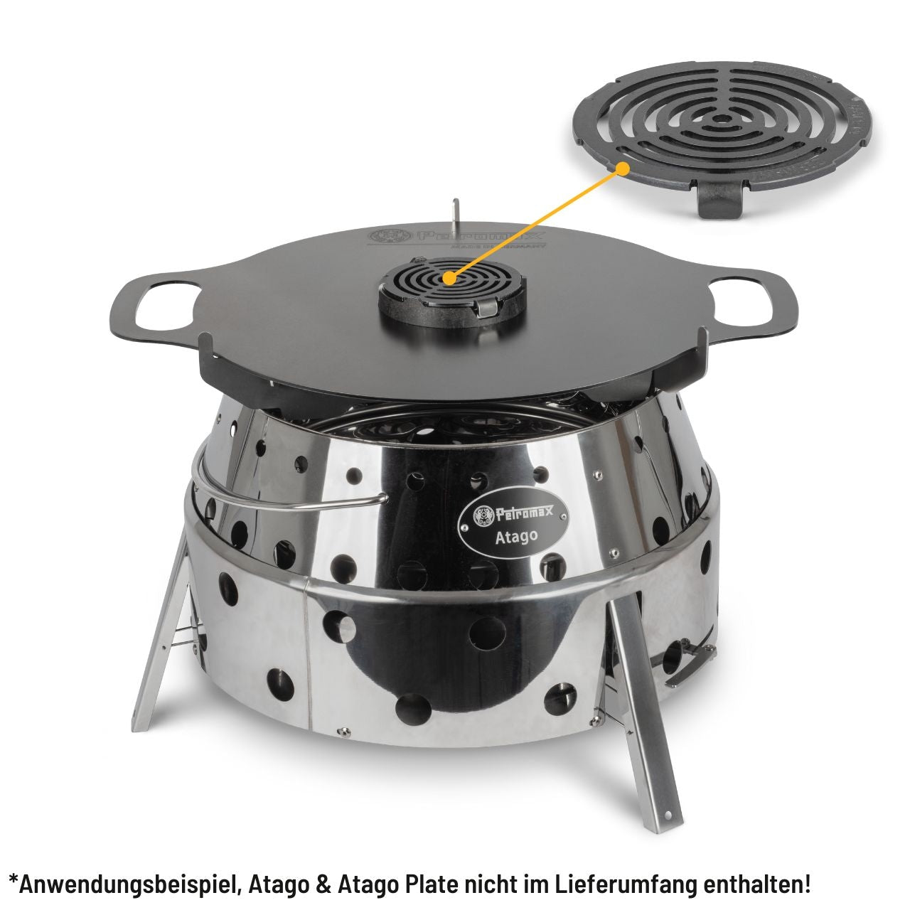 Petromax Einsatz für Atago Grillplatte - Grillstar.dePetromax Einsatz für Atago GrillplattePetromaxGrillstar.deatago - plate - in4250435700310