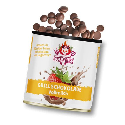 Rock 'n' Rubs Grillschokolade Vollmilch 200g - Grillstar.deRock 'n' Rubs Grillschokolade Vollmilch 200gGewürzeRock 'n' RubsGrillstar.de