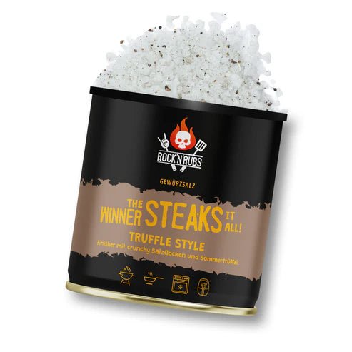 Rock 'n' Rubs The winner steaks it all - Truffle Style - 200 g - Grillstar.deRock 'n' Rubs The winner steaks it all - Truffle Style - 200 gGewürzeRock 'n' RubsGrillstar.de