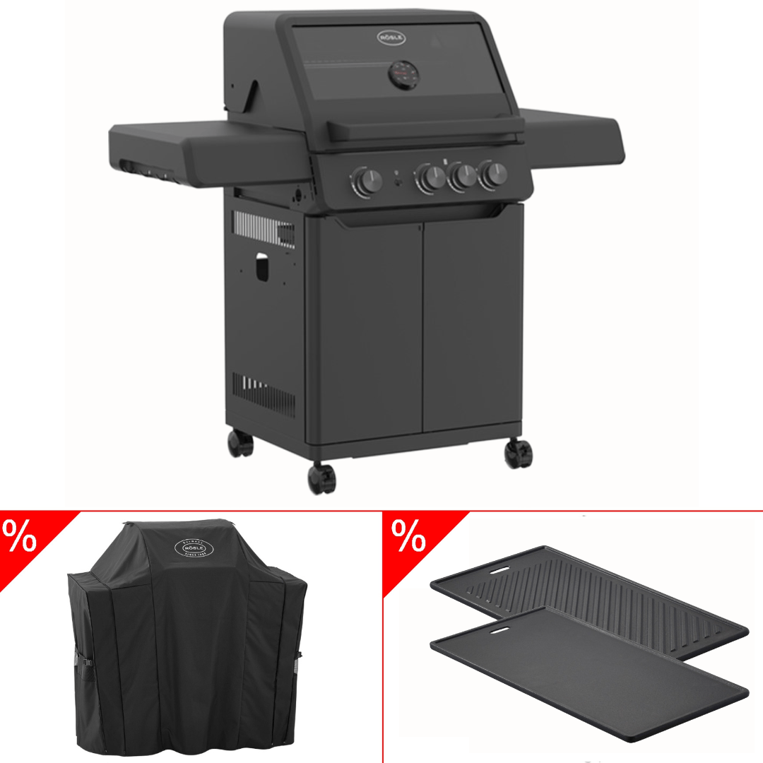 Rösle BBQ Station AllFlame Peer 3 Brenner Gasgrill - 50 mBar VORBESTELLER Bundle - Grillstar.deRösle BBQ Station AllFlame Peer 3 Brenner Gasgrill - 50 mBar VORBESTELLER BundleGrillbundleRösleGrillstar.de