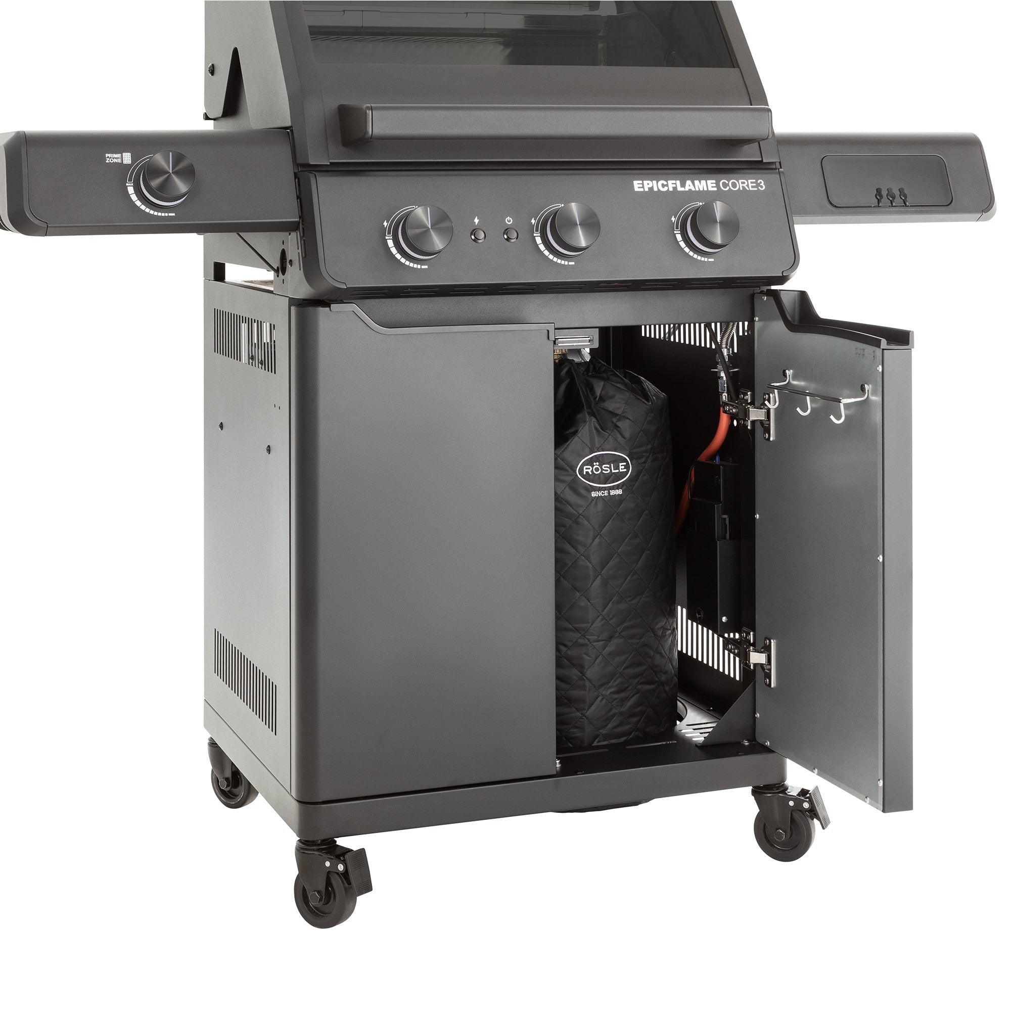 Rösle Epicflame Core 3 | Neustes Modell - Grillstar.deRösle Epicflame Core 3 | Neustes ModellRösleGrillstar.de