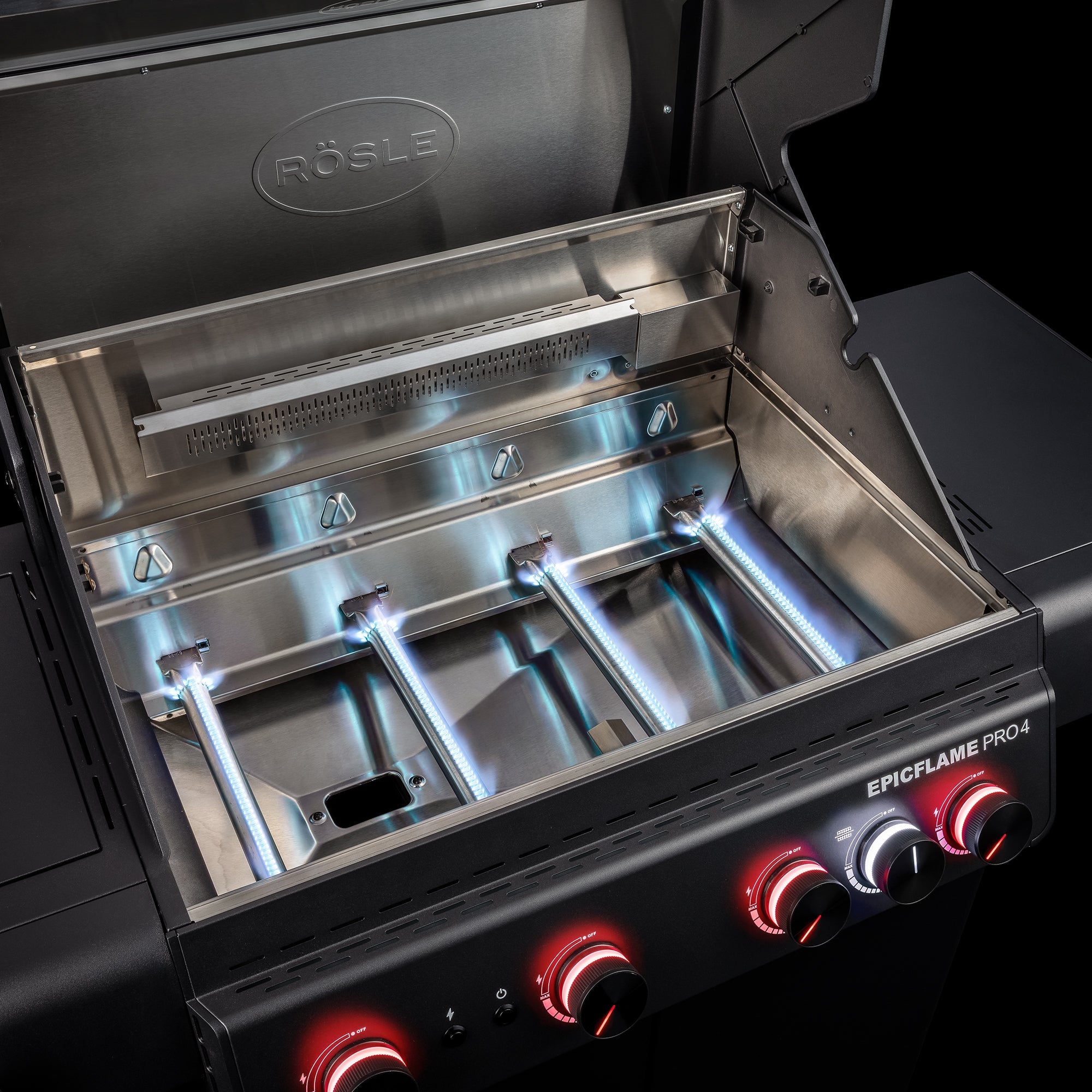 Rösle Epicflame Pro 4 | Neuestes Modell - Grillstar.deRösle Epicflame Pro 4 | Neuestes ModellRösleGrillstar.de