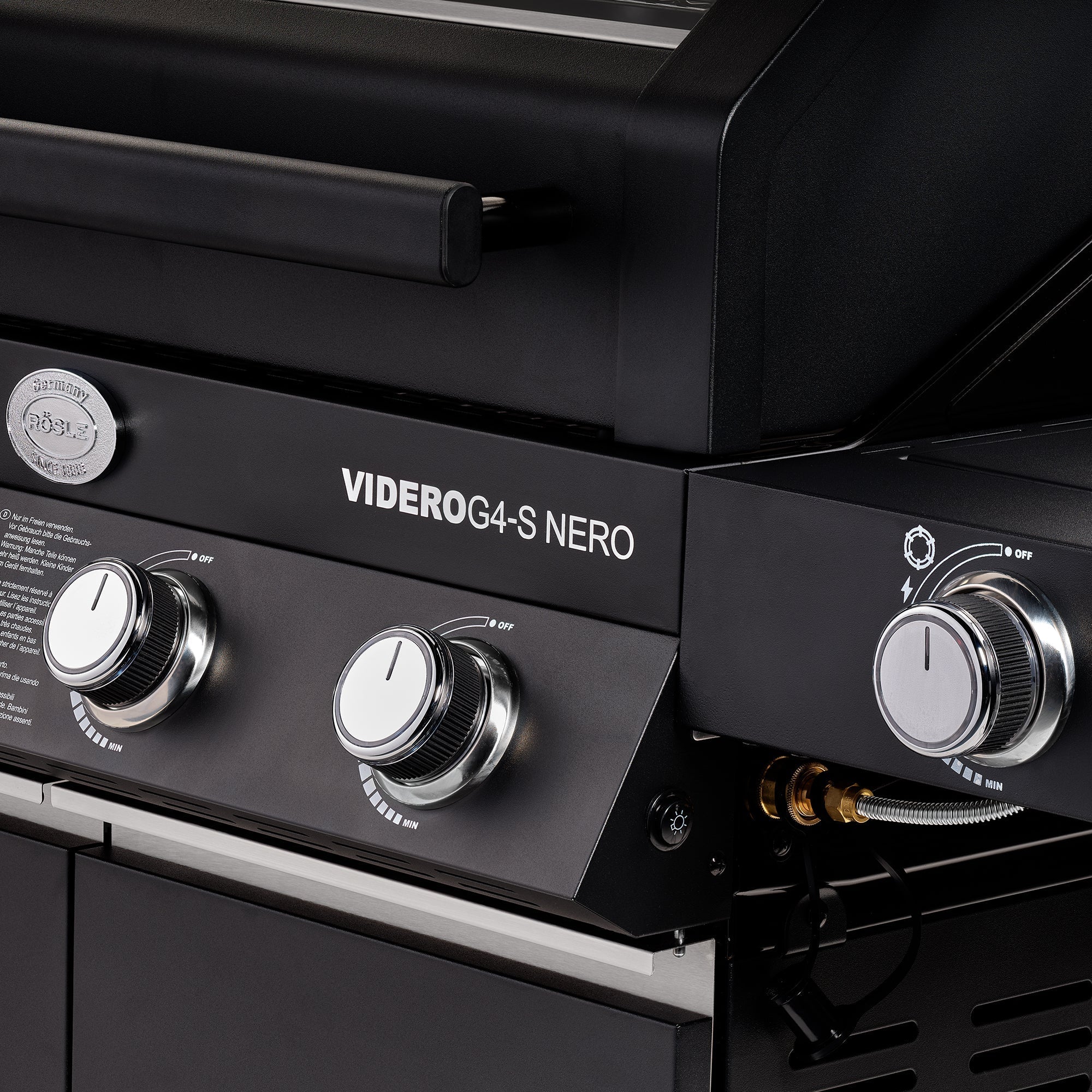 Rösle Videro G4 - S Nero Vario+ Schwarz 50 mbar - Grillstar.deRösle Videro G4 - S Nero Vario+ Schwarz 50 mbarRösleGrillstar.de255614004293255617