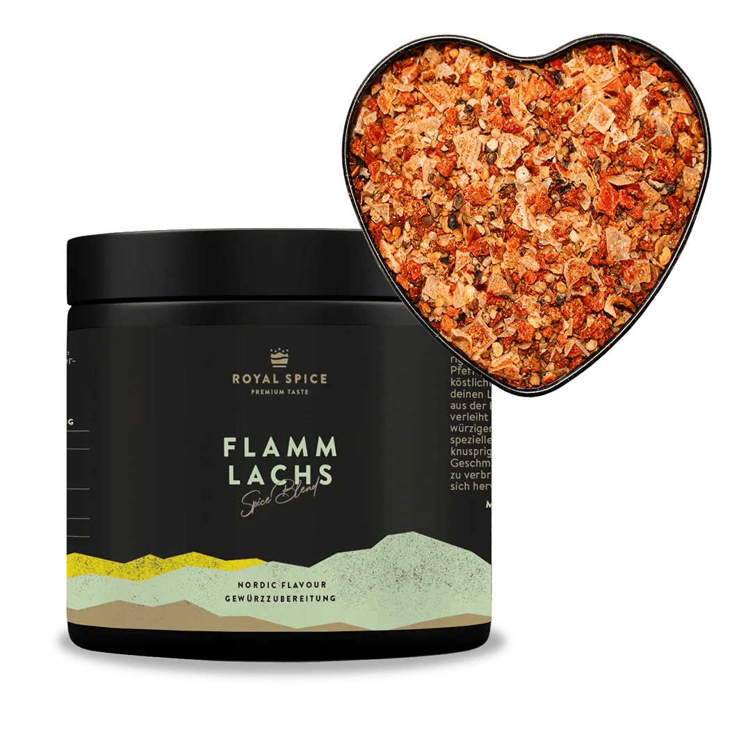 Royal Spice Flammlachs Gewürzzubereitung, 300g Dose - Grillstar.deRoyal Spice Flammlachs Gewürzzubereitung, 300g DoseGewürzeRoyal SpiceGrillstar.de