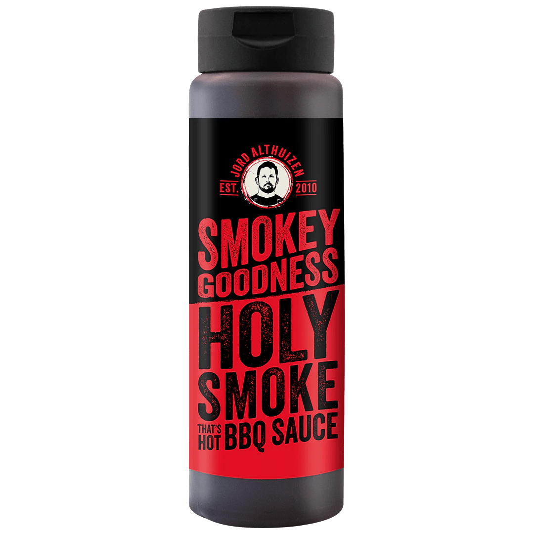Smokey Goodness Holy Smoke Thats Hot! BBQ Sauce - 500 ml - Grillstar.deSmokey Goodness Holy Smoke Thats Hot! BBQ Sauce - 500 mlSmokey GoodnessGrillstar.de
