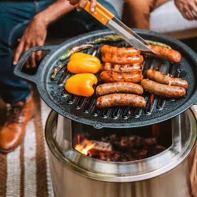 Solo Stove BONFIRE & YUKON Gusseisen - Grillrost - Large - Grillstar.deSolo Stove BONFIRE & YUKON Gusseisen - Grillrost - LargeSolo StoveGrillstar.de