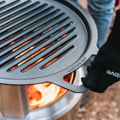 Solo Stove BONFIRE & YUKON Gusseisen - Grillrost - Large - Grillstar.deSolo Stove BONFIRE & YUKON Gusseisen - Grillrost - LargeSolo StoveGrillstar.de