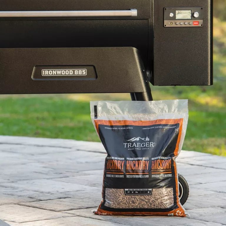 Traeger Pellets, Hickory 9kg - Grillstar.deTraeger Pellets, Hickory 9kgTraegerGrillstar.de