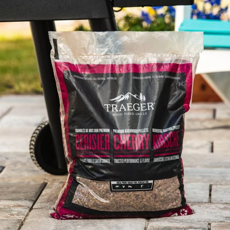 Traeger Pellets, Kirsche 9kg - Grillstar.deTraeger Pellets, Kirsche 9kgTraegerGrillstar.de