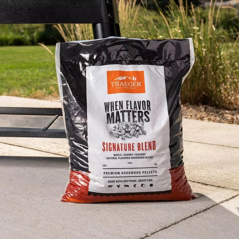 Traeger Pellets, Signature Blend 9kg - Grillstar.deTraeger Pellets, Signature Blend 9kgTraegerGrillstar.de