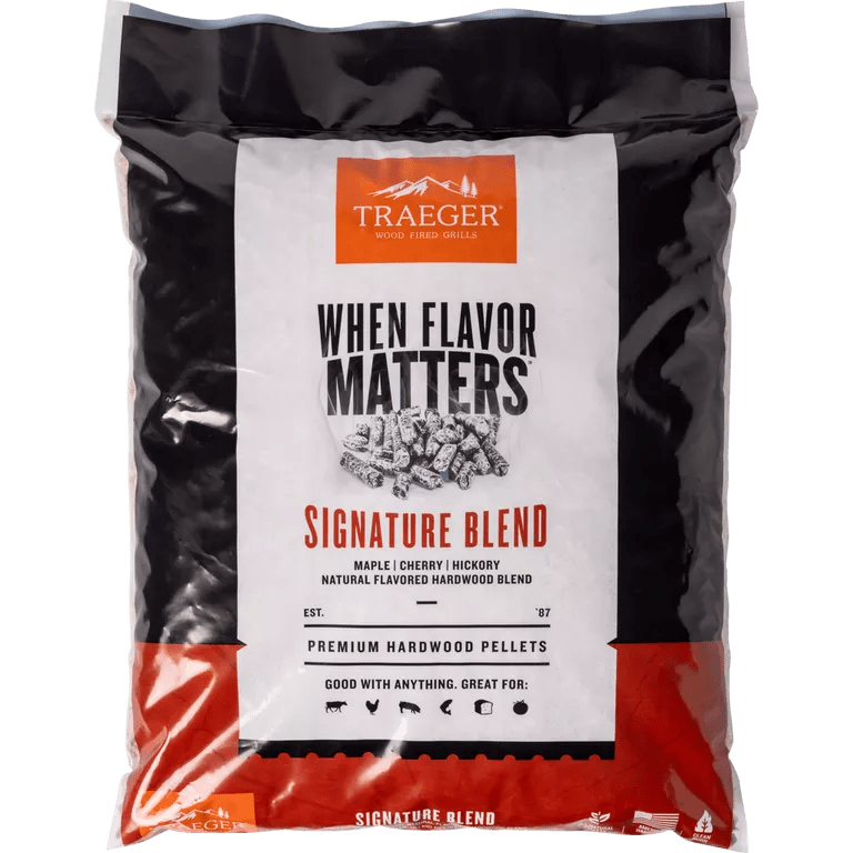 Traeger Pellets, Signature Blend 9kg - Grillstar.deTraeger Pellets, Signature Blend 9kgTraegerGrillstar.de