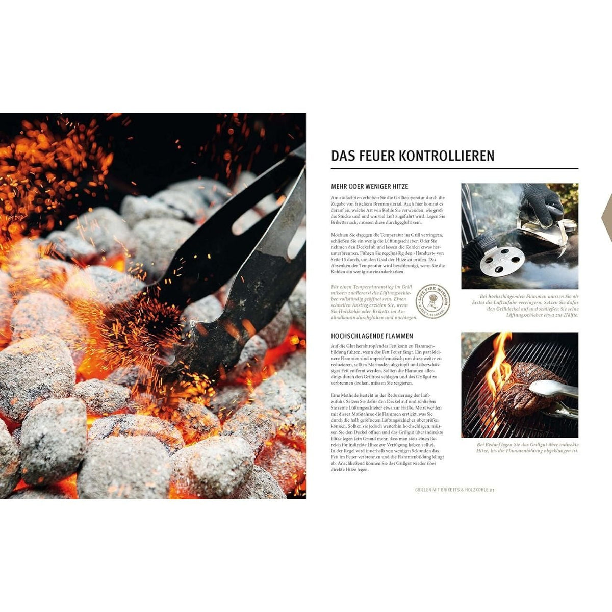 Weber Buch "Grillen mit Briketts & Holzkohle" - Grillstar.deWeber Buch "Grillen mit Briketts & Holzkohle"WeberGrillstar.de