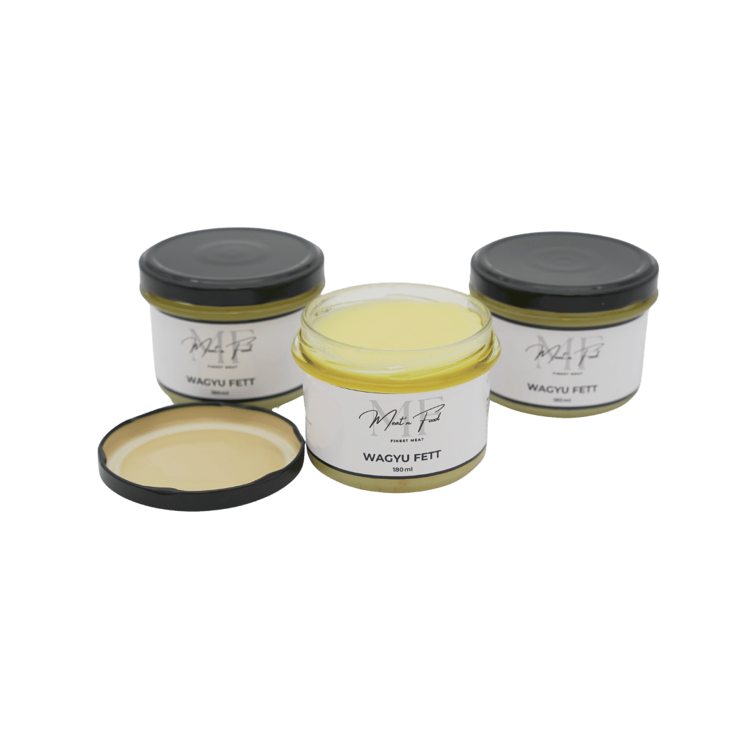 100% Vollblut Wagyufett 180 ml | Meat’n’Food – Finest Meat - Grillstar.de100% Vollblut Wagyufett 180 ml | Meat’n’Food – Finest MeatWagyu FettMeat 'n' FoodGrillstar.de