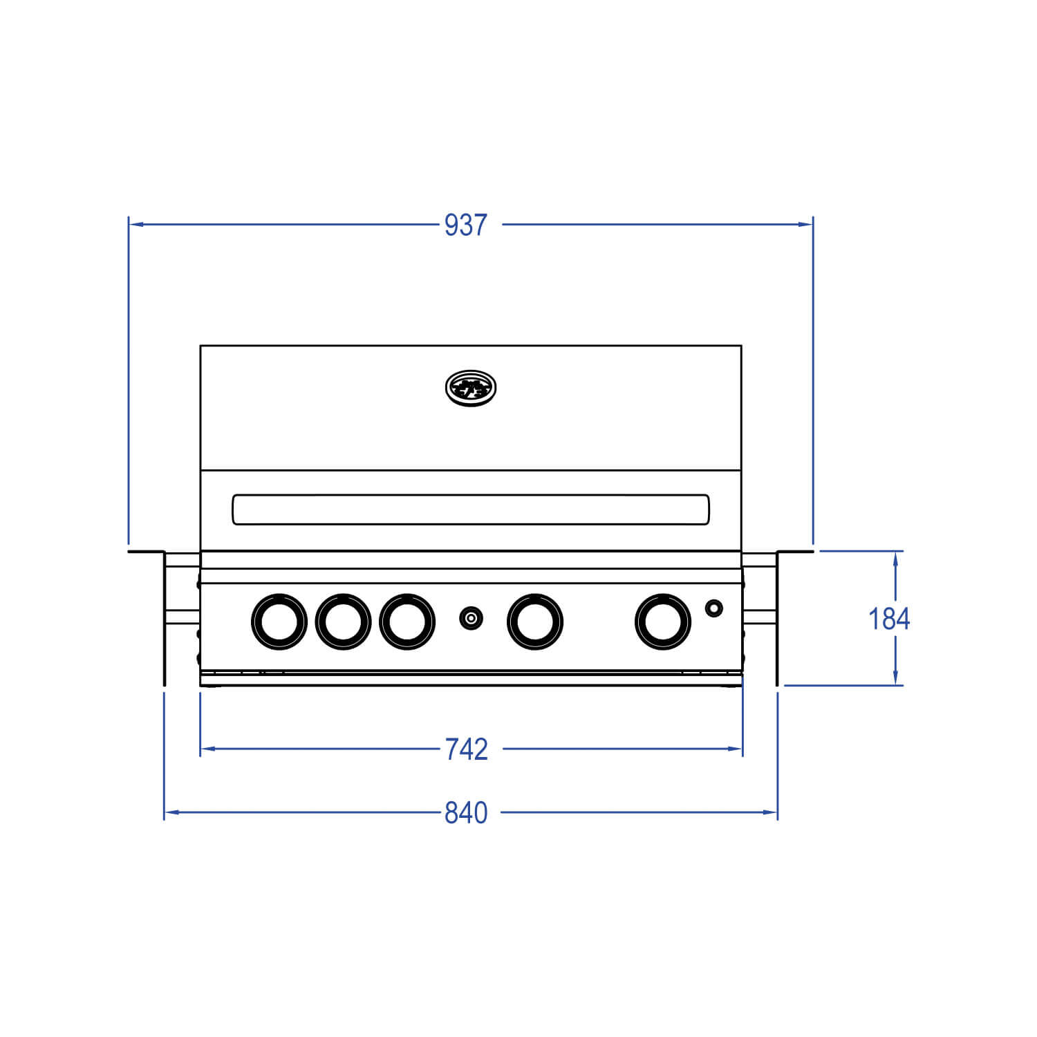 All`Grill Chef L Built-In