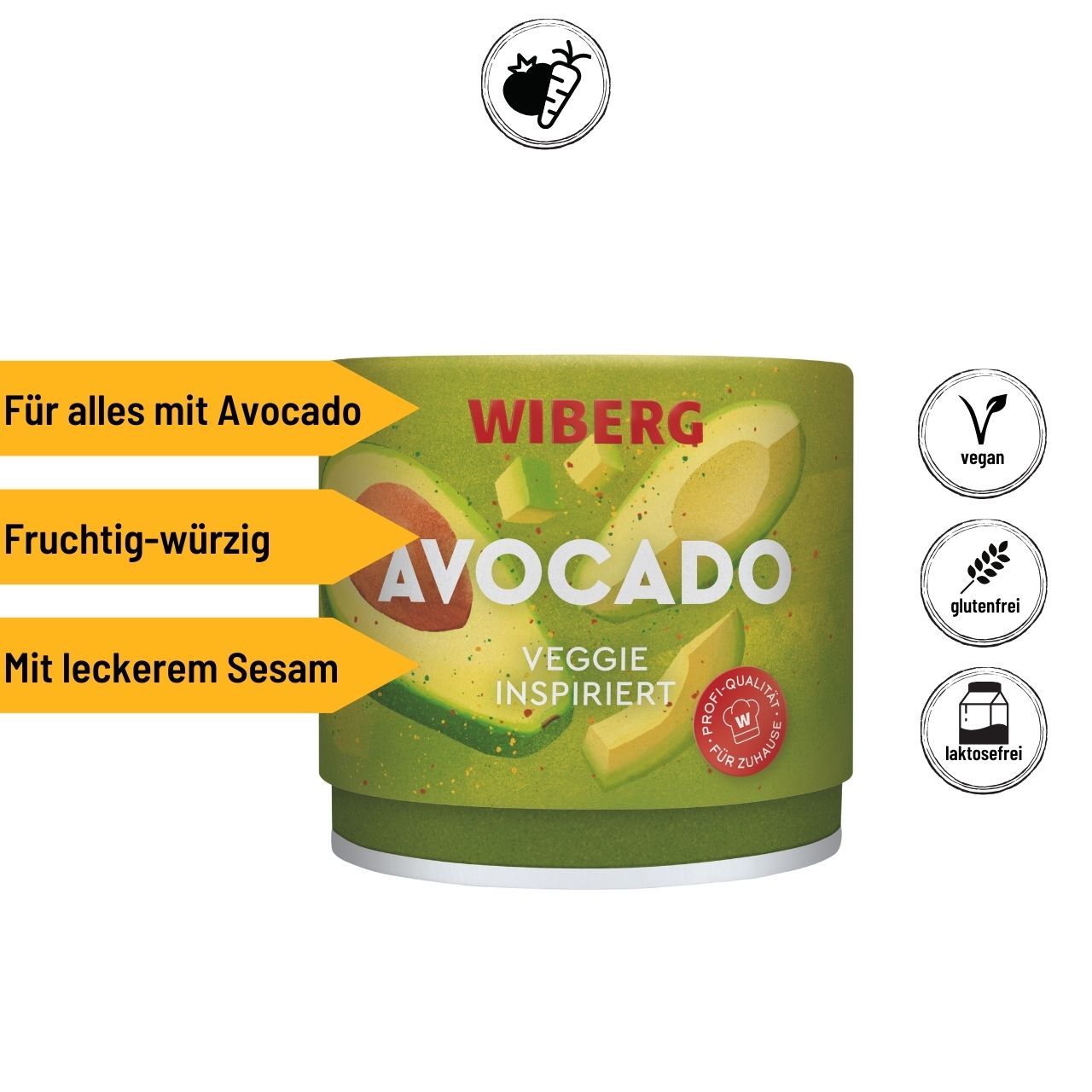 Wiberg Avocado veggie inspiriert, 100g