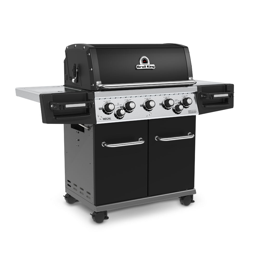 Broil King Regal 590 inkl. Drehspieß seitlich stehend