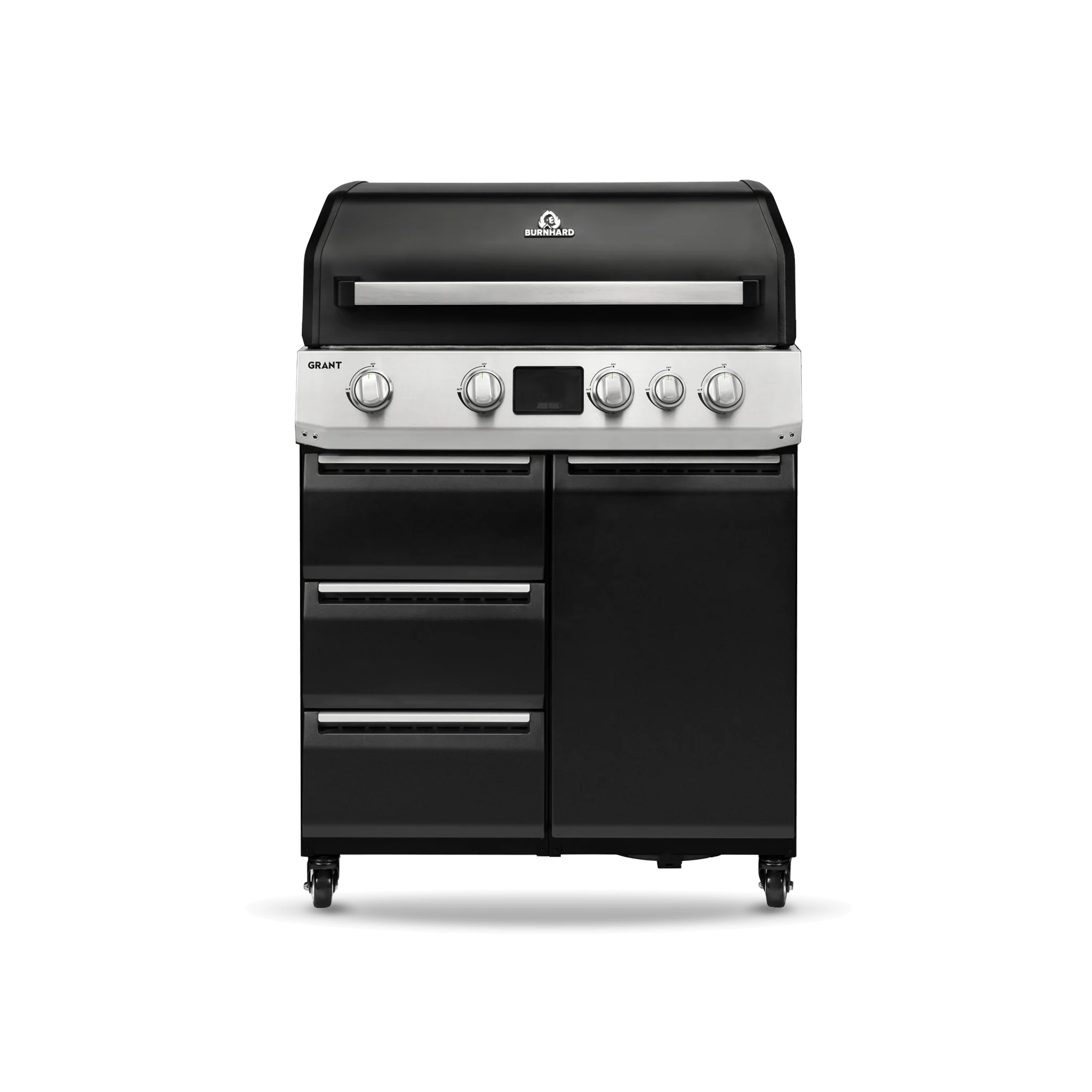 Burnhard GRANT Base - Modularer Gasgrill 4-Brenner mit Schubladen und Edelstahlrost