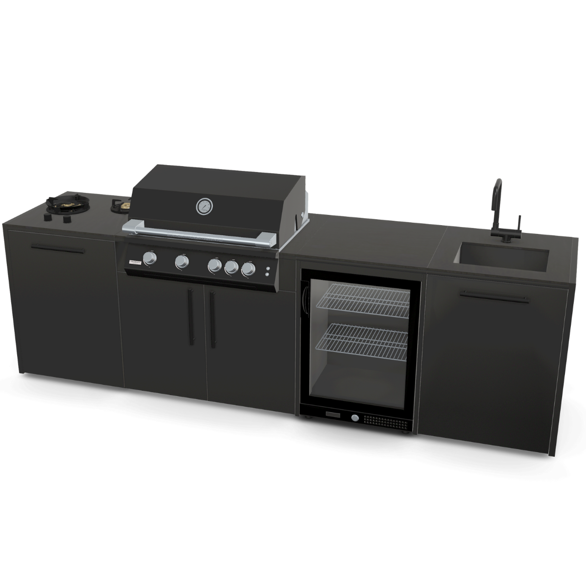 Brabura The Allrounder TWO All Black