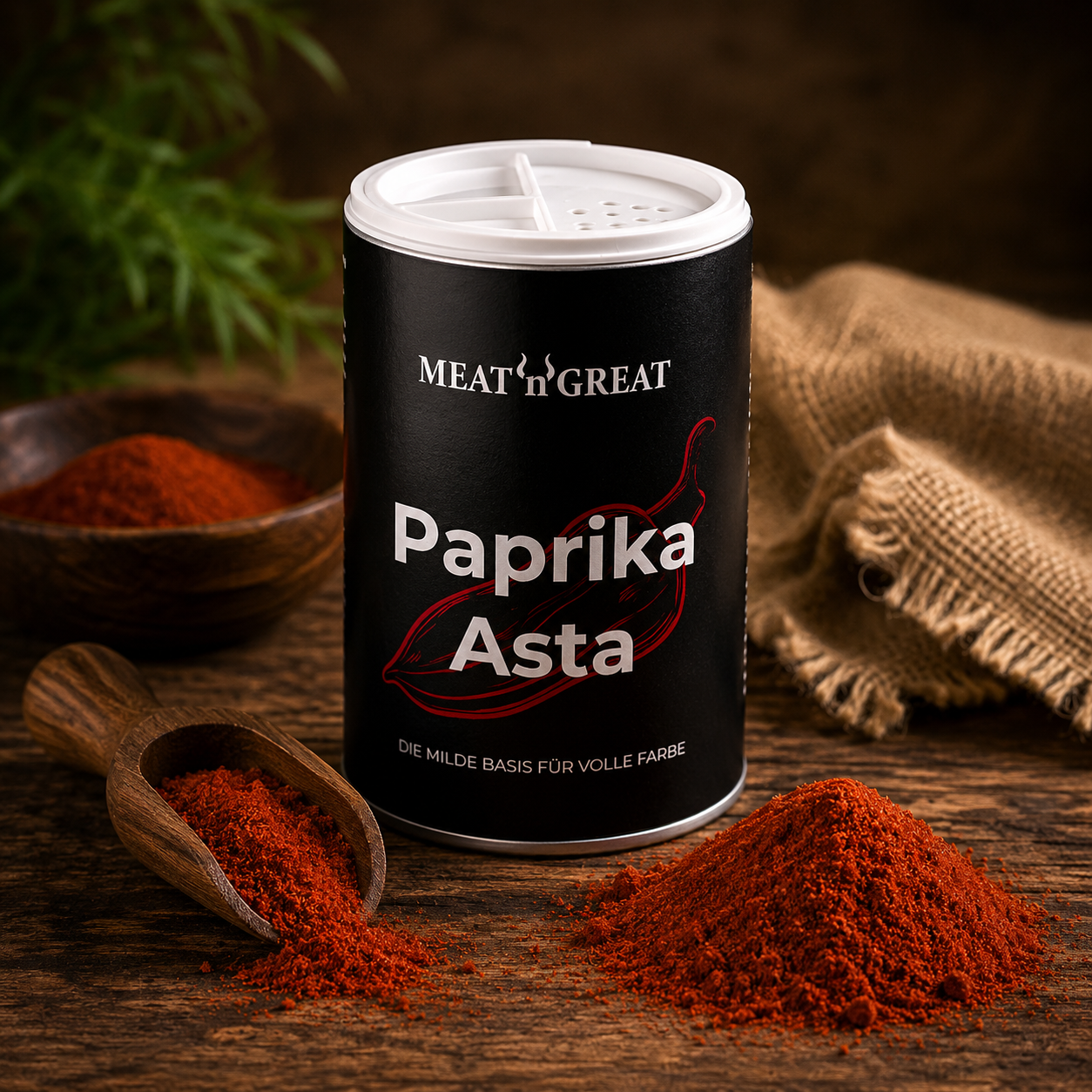 Meat 'n' Great Paprika Asta, Streuer, 70g