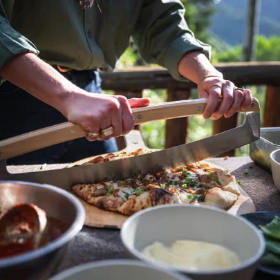 Solo Stove Pi Pizzaschneider Wiegemesser