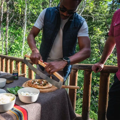 Solo Stove Pi Pizzaschneider Wiegemesser