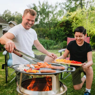 Solo Stove BONFIRE Gusseisen-Plancha mit Aufsatz