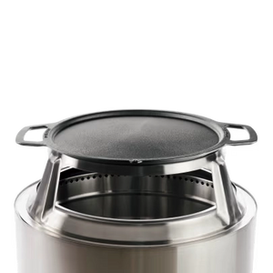 Solo Stove YUKON Gusseisen-Plancha mit Aufsatz