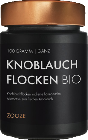 Produktbild Zooze Knoblauch Flocken Bio, 100g