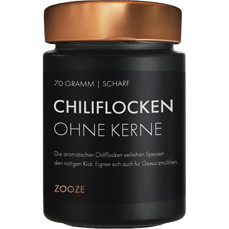 Produktbild Zooze Chiliflocken ohne Kerne, 70g