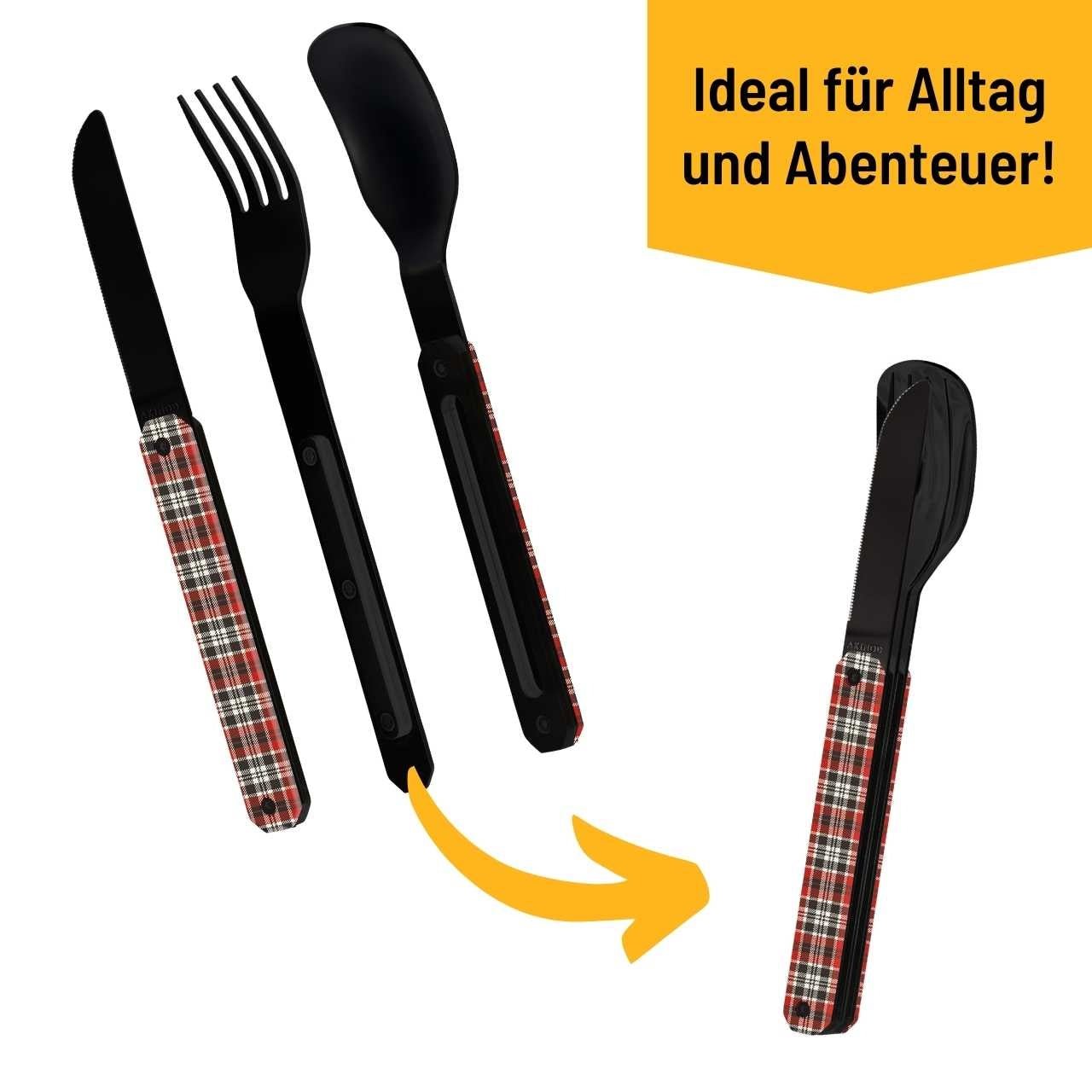 Akinod Besteck, 12h34 Roter Tartan - Grillstar.deAkinod Besteck, 12h34 Roter TartanAkinodGrillstar.deA01B000223661190022783