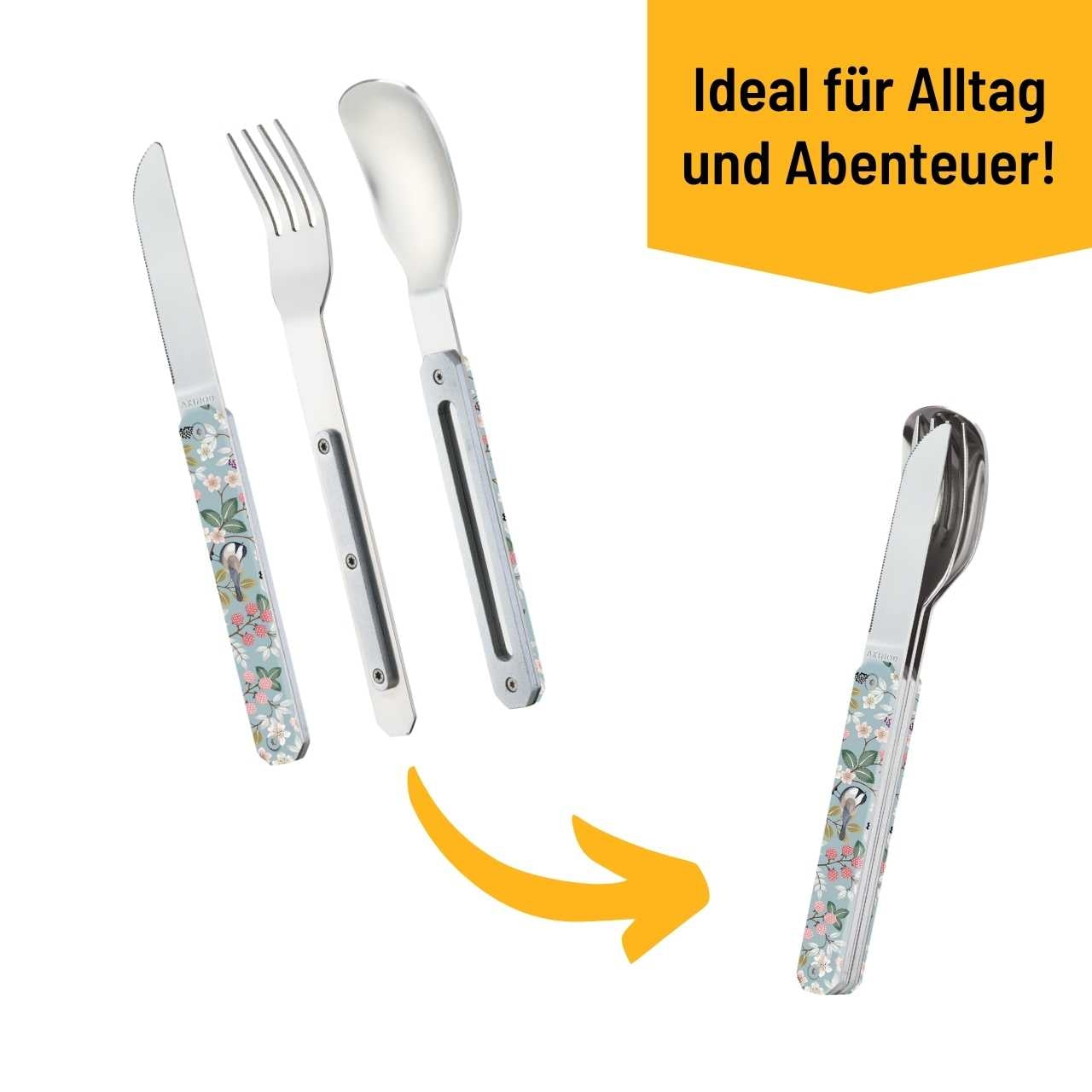 Akinod Besteck, 12h34 Gourmet Blumen