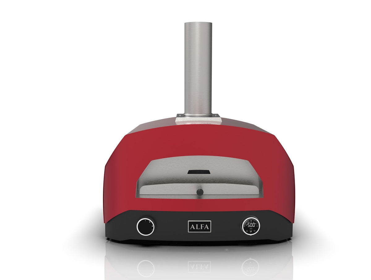 Alfa Forni EVO Hybrid-Pizzaofen Flüssiggas (LPG)/Holz, Rubin Rot - Grillstar.deAlfa Forni EVO Hybrid-Pizzaofen Flüssiggas (LPG)/Holz, Rubin RotPizzaofenAlfa ForniGrillstar.de