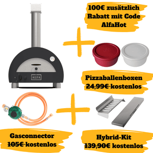 Alfa Forni Moderno 1 Pizza, Gas/Hybrid, grau SPARBUNDLE - Grillstar.deAlfa Forni Moderno 1 Pizza, Gas/Hybrid, grau SPARBUNDLEAlfa ForniGrillstar.de