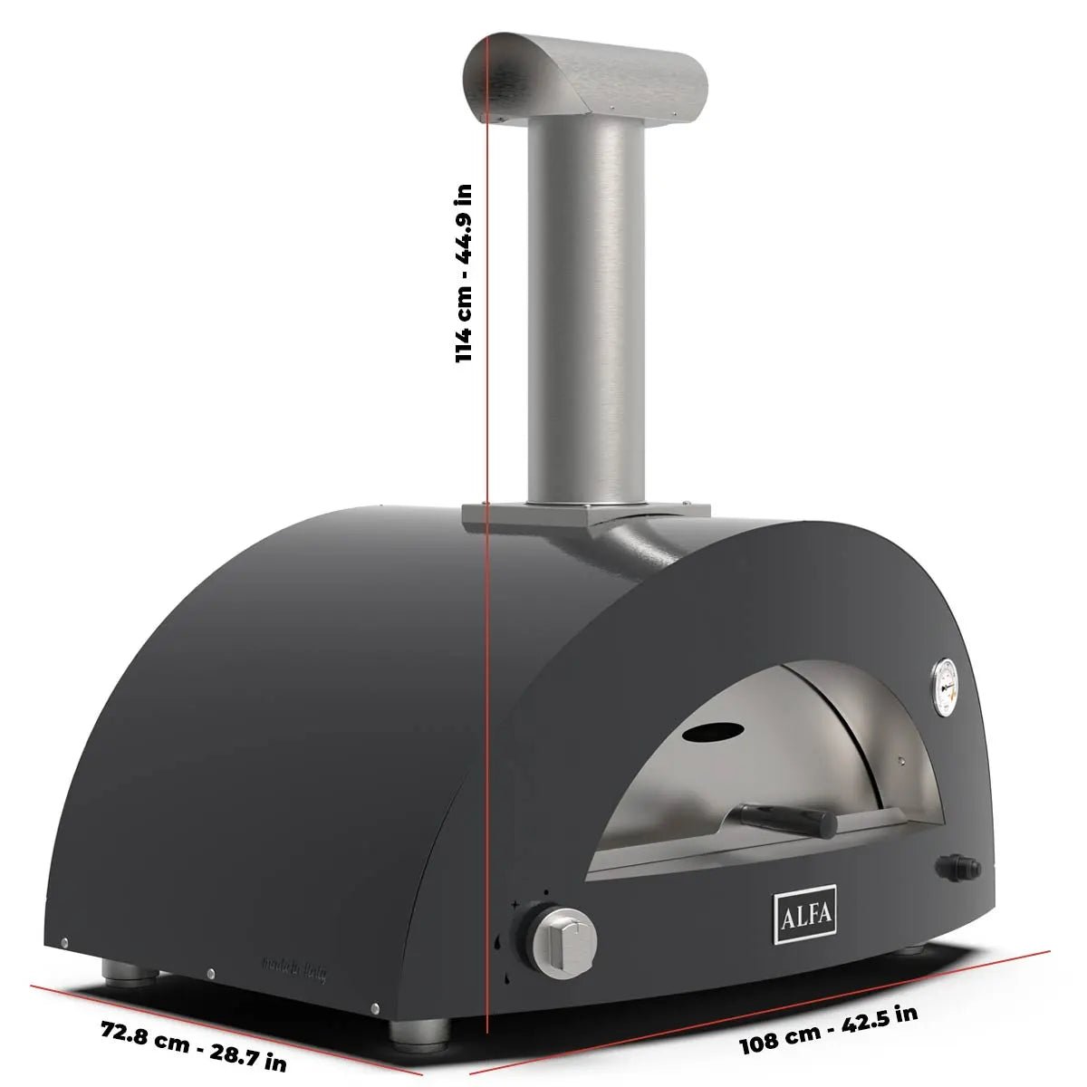 Alfa Forni Moderno 3 Pizze, Holz, Grau - Grillstar.deAlfa Forni Moderno 3 Pizze, Holz, GrauPizzaofenAlfa ForniGrillstar.de