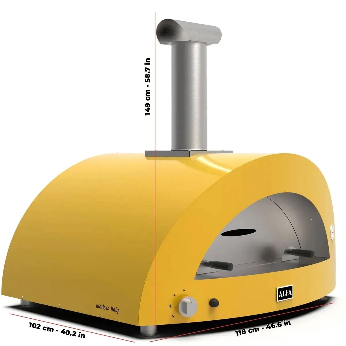 Alfa Forni Moderno 5 Pizze, Gas/Hybrid, Grau - Grillstar.deAlfa Forni Moderno 5 Pizze, Gas/Hybrid, GrauPizzaofenAlfa ForniGrillstar.de