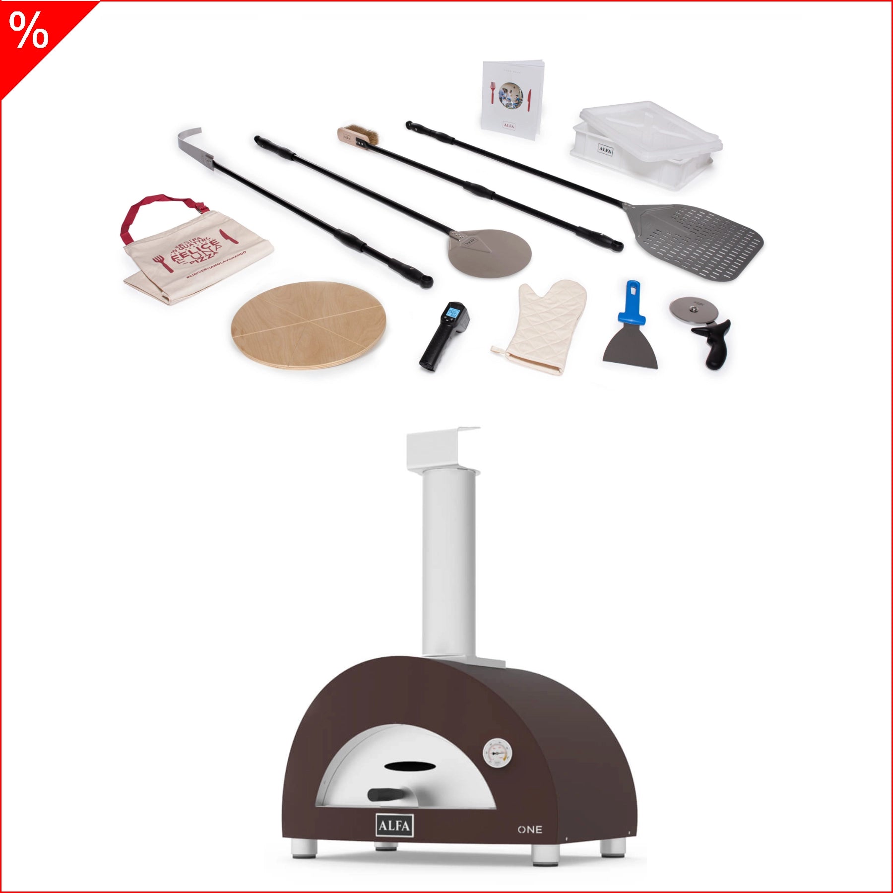 Alfa Forni Nano Pizzaofen Pizzaiolo Set - Grillstar.deAlfa Forni Nano Pizzaofen Pizzaiolo SetAlfa ForniGrillstar.deFXONE - LRAM_KITPIZ