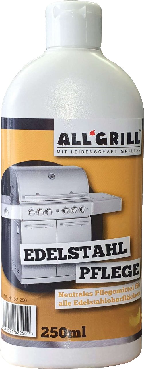 All`Grill Edelstahlpflege, 250ml - Grillstar.deAll`Grill Edelstahlpflege, 250mlALL'GRILLGrillstar.de62 - 2504041571622501