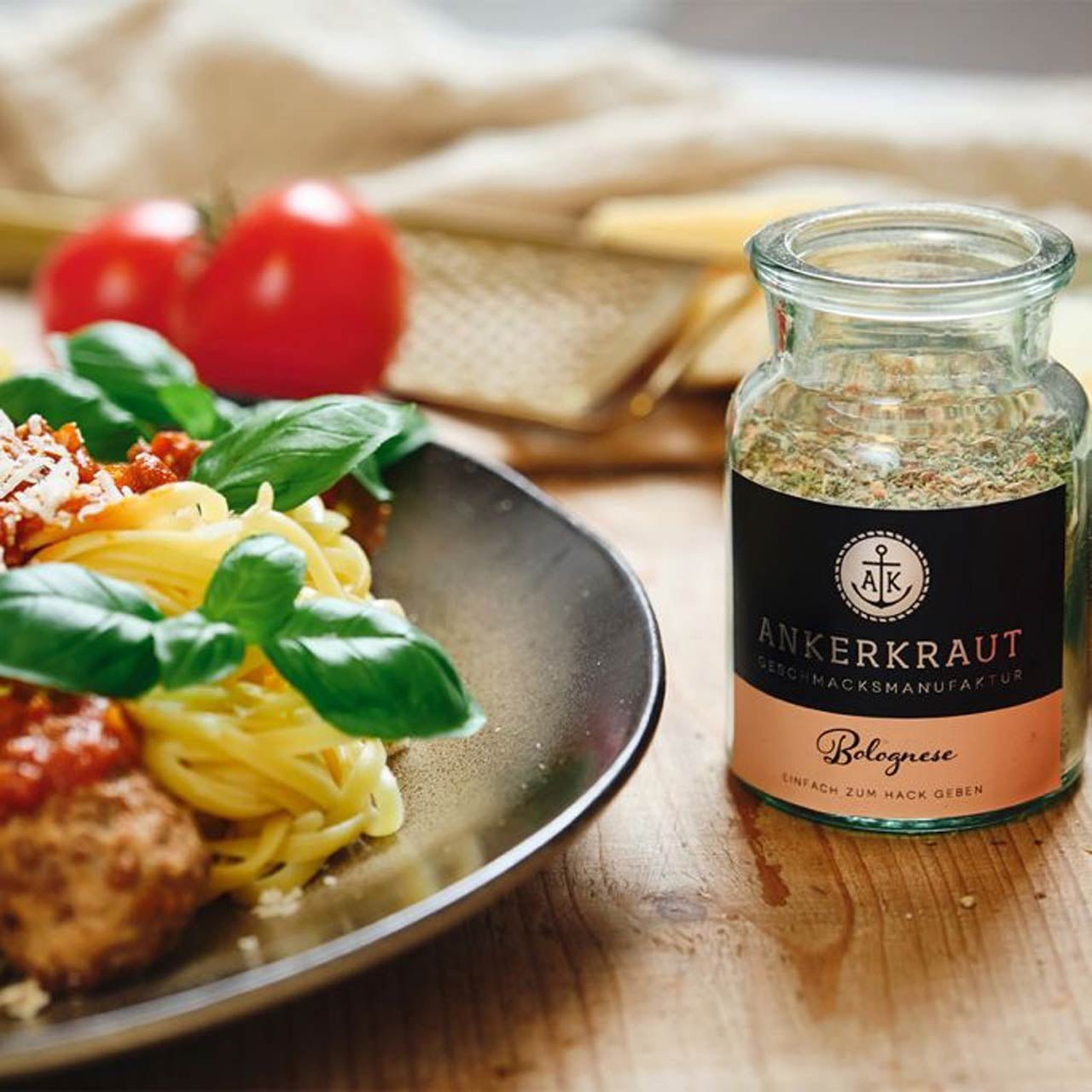 Ankerkraut Bolognese, 100g Korkenglas - Grillstar.deAnkerkraut Bolognese, 100g KorkenglasAnkerkrautGrillstar.de42603478988904260347898890