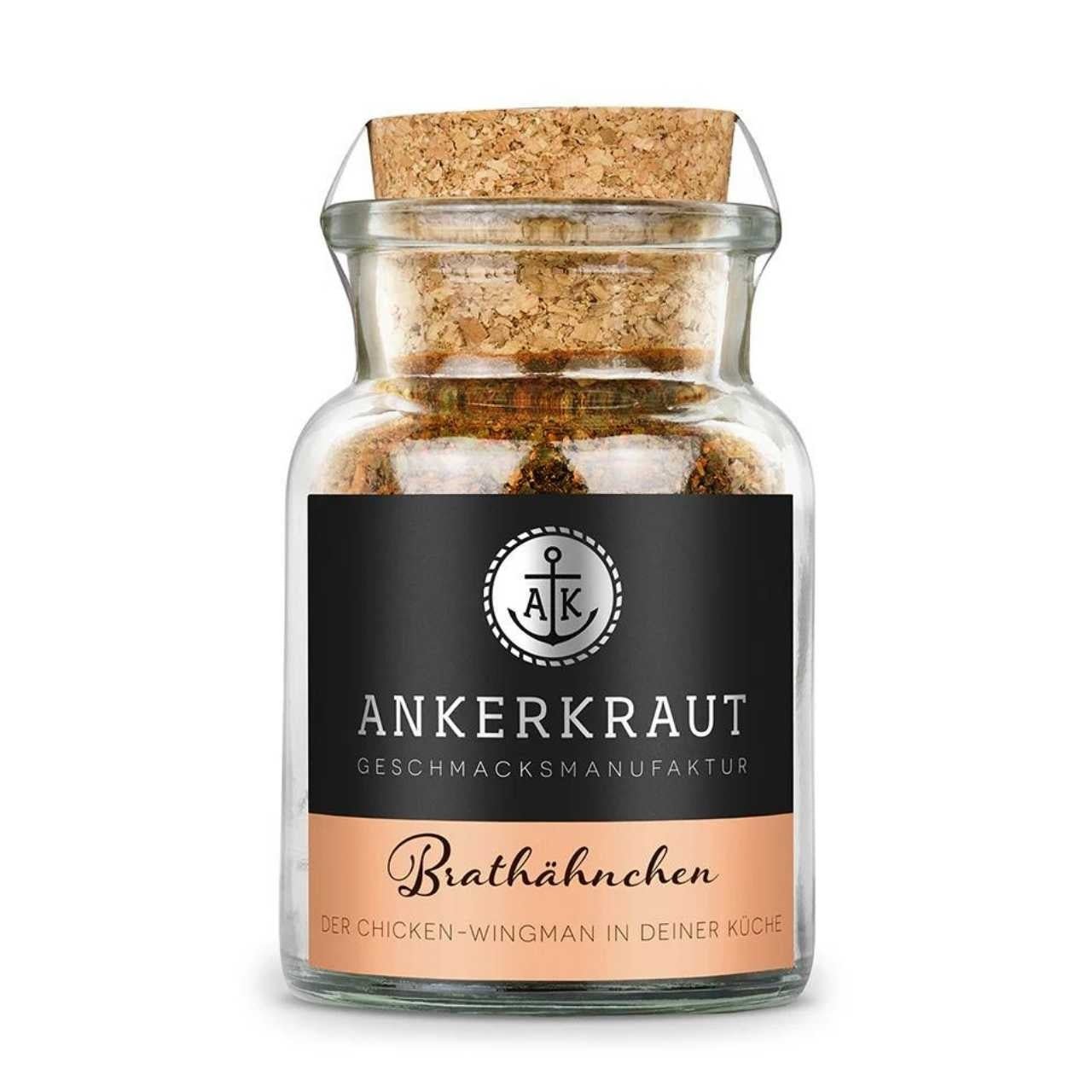 Ankerkraut Brathähnchen Gewürz, 75g Korkenglas - Grillstar.deAnkerkraut Brathähnchen Gewürz, 75g KorkenglasAnkerkrautGrillstar.de42603478941204260347894120