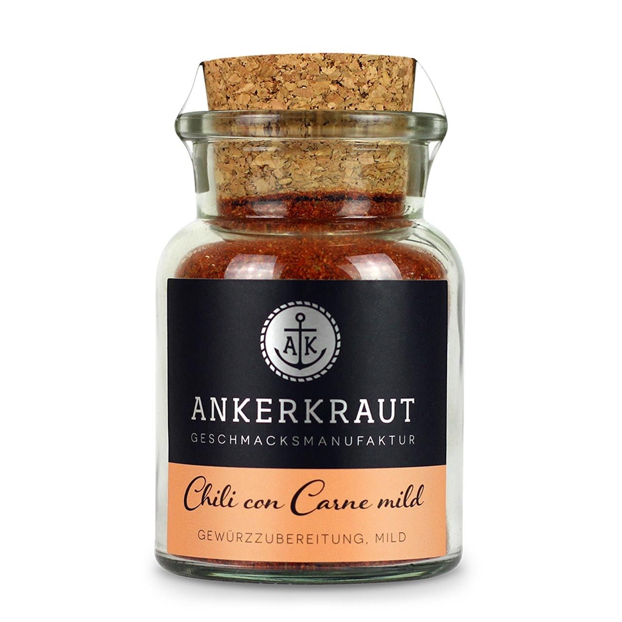 Ankerkraut Chili con Carne - mild, 80g Korkenglas - Grillstar.deAnkerkraut Chili con Carne - mild, 80g KorkenglasAnkerkrautGrillstar.de42603478902904260347890290