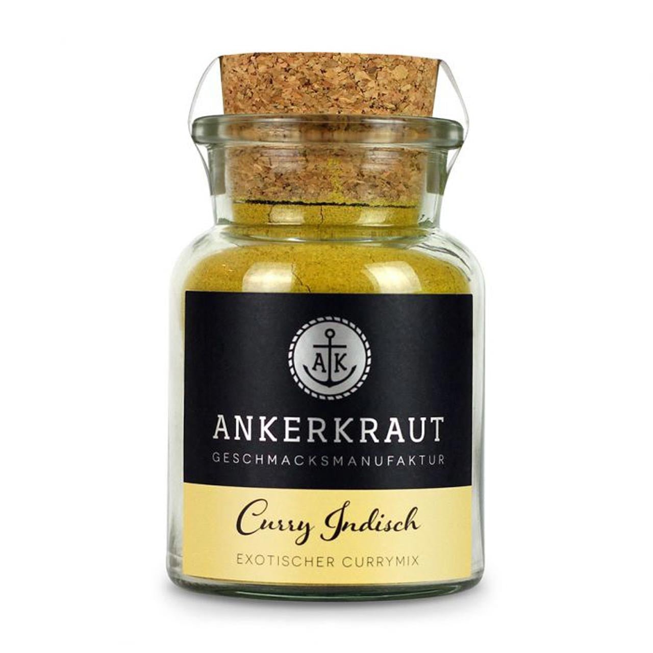 Ankerkraut Curry Indisch, 70g Korkenglas - Grillstar.deAnkerkraut Curry Indisch, 70g KorkenglasAnkerkrautGrillstar.de42603478901604260347890160