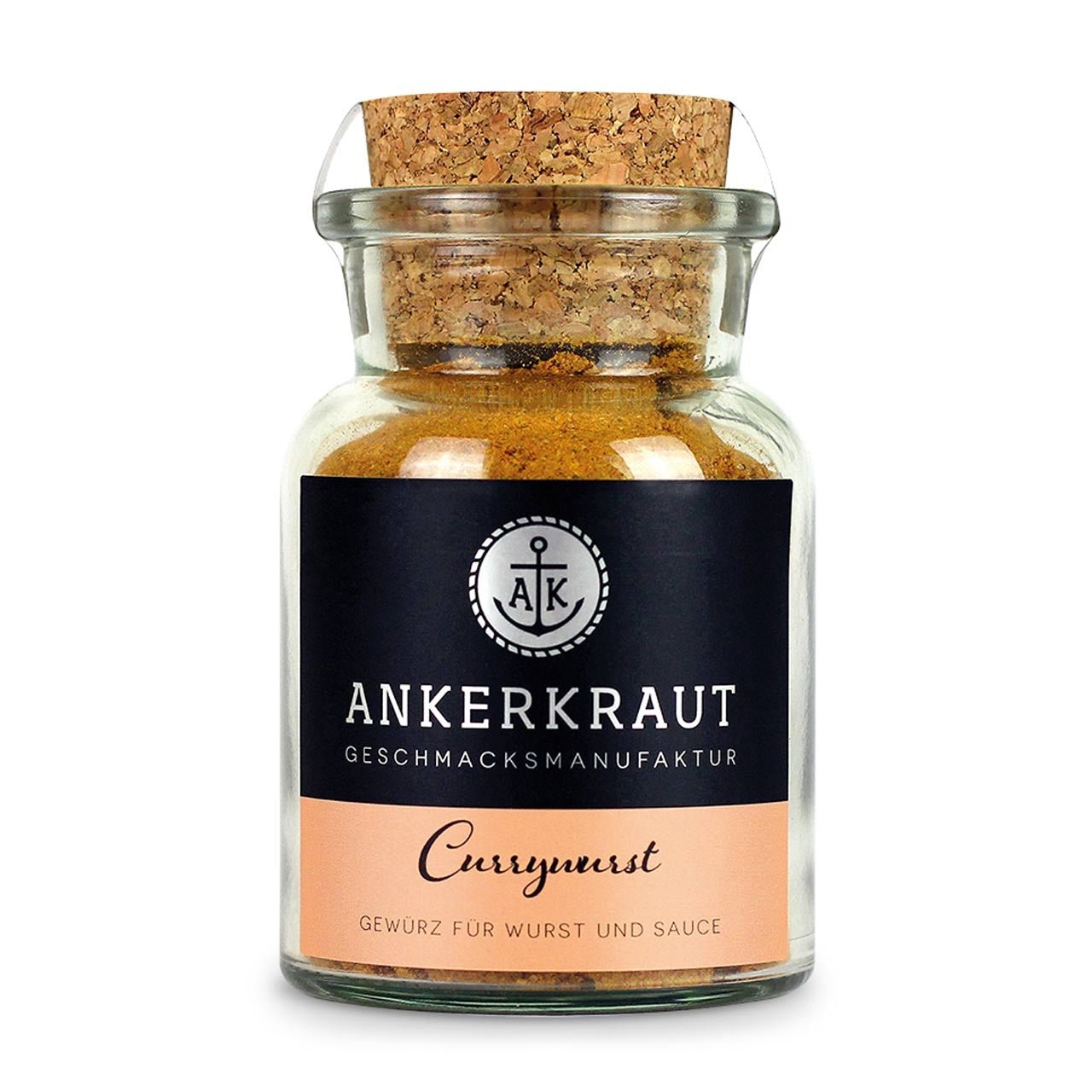 Ankerkraut Currywurst, 90g Korkenglas - Grillstar.deAnkerkraut Currywurst, 90g KorkenglasAnkerkrautGrillstar.de42603478923934260347892393